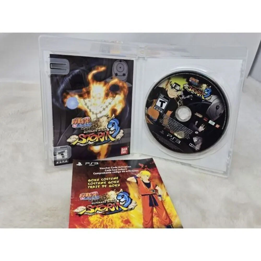 Naruto Shippuden: Ultimate Ninja Storm 3 Playstation 3 (PS3‎ 2013) CIB TESTED